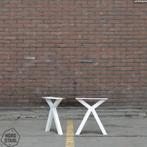 Stalen bankpoten - Scissor benchleg - Nordstahl, Huis en Inrichting, Verzenden, Nieuw