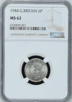 Koninkrijk Groot-Brittannië. George VI. 6 Pence 1944 - NGC