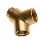 BONFIX Draad messing Y-stuk 1/2 bu x bi x bu, Ophalen of Verzenden, Nieuw