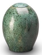 Keramische urn emerald kristal een sieraad in uw huis, Nieuw
