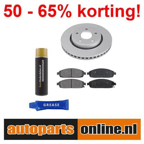 Remschijven + Remblokken Jeep Commander voorzijde, Auto-onderdelen, Besturing, Nieuw, Jeep, Verzenden