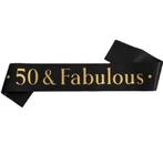 Sjerp 50 & Fabulous goud, wit of zwart, Verzenden, Nieuw, Versiering, Abraham of Sarah