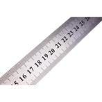 Benson Roestvrijstalen liniaal - 30 cm - Licht buigzaam -..., Doe-het-zelf en Verbouw, Ophalen of Verzenden, Nieuw