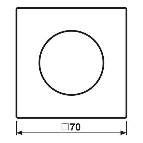 Jung LS Serie Rotary Dimmer Afdekking Antiek Messing -, Doe-het-zelf en Verbouw, Elektra en Kabels, Overige typen, Nieuw, Verzenden