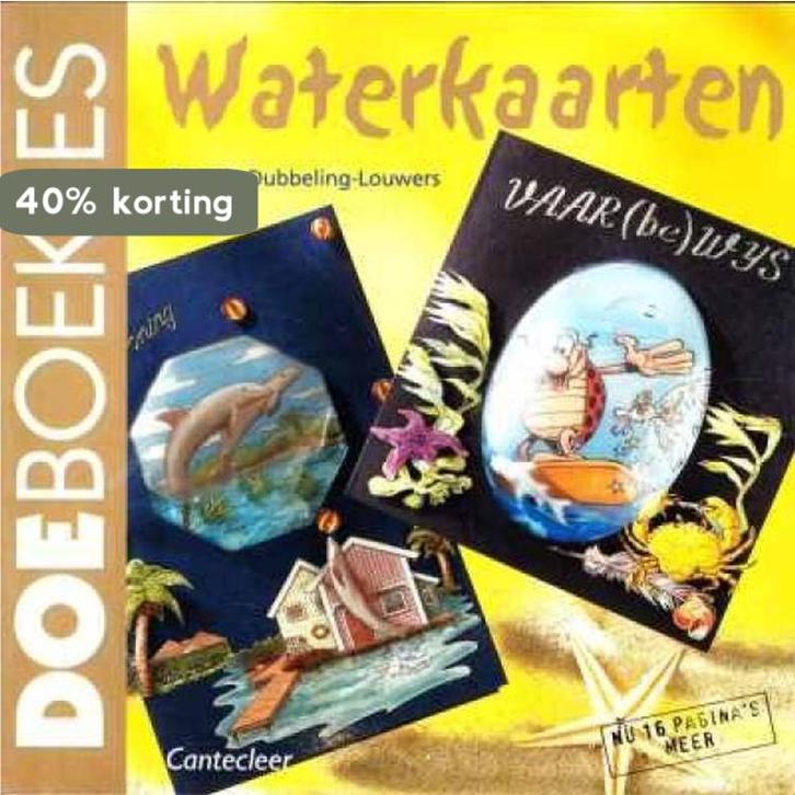 Waterkaarten / Doeboekjes 9789021331416 P. Dubbeling-Louwers, Boeken, Hobby en Vrije tijd, Gelezen, Verzenden