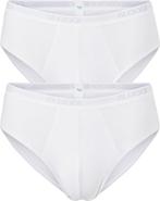 sloggi - Maat L - men Basic Heren Midi slip - 2-pack - Wit, Verzenden