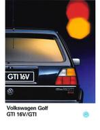 1989 VOLKSWAGEN GOLF GTI 16V BROCHURE NEDERLANDS, Boeken, Nieuw, Volkswagen, Author