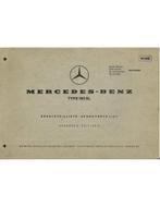 1963 MERCEDES BENZ 190 SL ONDERDELENBOEK DUITS | ENGELS, Auto diversen, Handleidingen en Instructieboekjes