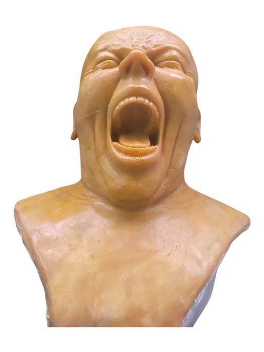 sculptuur, I volti della follia - 60 cm - Was, Antiek en Kunst, Antiek | Keramiek en Aardewerk