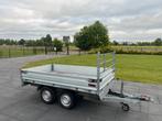 plateauwagen 280 x 153 cm Verdonk zeer sterk met staalplaat!, Ophalen, Gebruikt