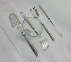 Antique French - Hors doeuvre set - P. Rousseau – ca. 1900, Antiek en Kunst