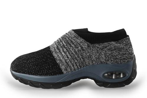 Hypersoft Instappers in maat 42 Grijs | 10% extra korting, Kleding | Dames, Schoenen, Grijs, Zo goed als nieuw, Instappers, Verzenden