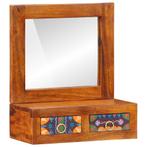 vidaXL Wandkast 40x20x50 cm van Massief Acaciahout, Huis en Inrichting, Verzenden, Nieuw