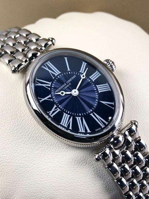 Frédérique Constant - Classics Art Deco Oval - FC-200MPN2V6B, Sieraden, Tassen en Uiterlijk, Horloges | Heren
