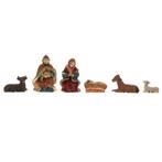 Ruhhy Kerststal Beeldjes Set – 10 Figuren voor Traditione., Diversen, Kerst, Ophalen of Verzenden, Nieuw