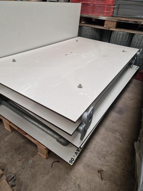 Trespa plaat 140x80cm, wit, 10mm dik, gebruikt, Zakelijke goederen, Kantoor en Winkelinrichting | Magazijn, Stelling en Opslag