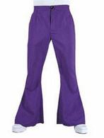 Hippie Disco Broek paars man, Ophalen of Verzenden, Nieuw