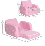 Opvouwbare Kinderfauteuil Met Hoge Rug – 2 Posities, Verzenden, Nieuw