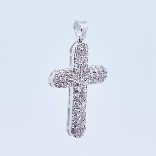 Zonder Minimumprijs - Hanger 14 kt. - 1.09ct. tw. Diamant, Sieraden, Tassen en Uiterlijk, Antieke sieraden