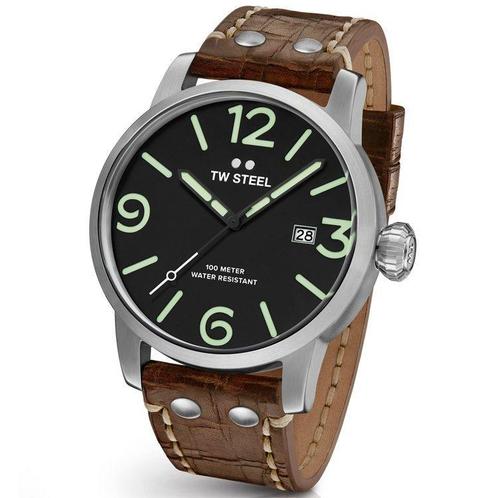TW Steel MS12 Maverick Horloge 48mm, Sieraden, Tassen en Uiterlijk, Horloges | Heren, Verzenden