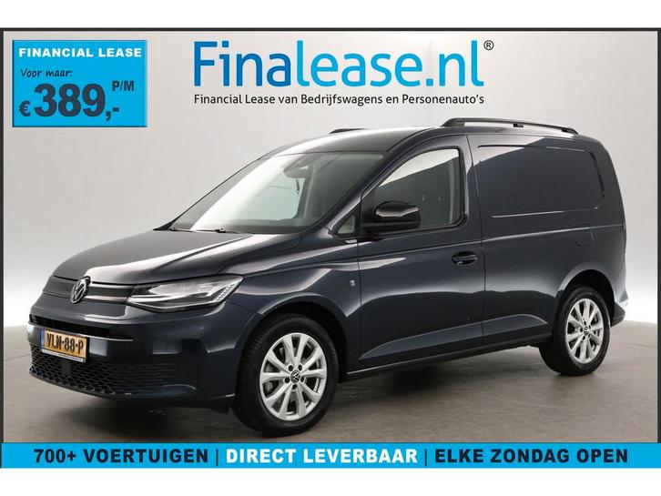 Volkswagen Caddy 2.0 TDI 123PK 1st Edition Automaat Airco, Auto's, Bestelauto's, Lease, Automaat, Diesel, Blauw, Volkswagen, Verzenden