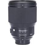 Tweedehands Sigma 85mm f/1.4 DG HSM Art Nikon CM9751, Ophalen of Verzenden, Gebruikt, Standaardlens
