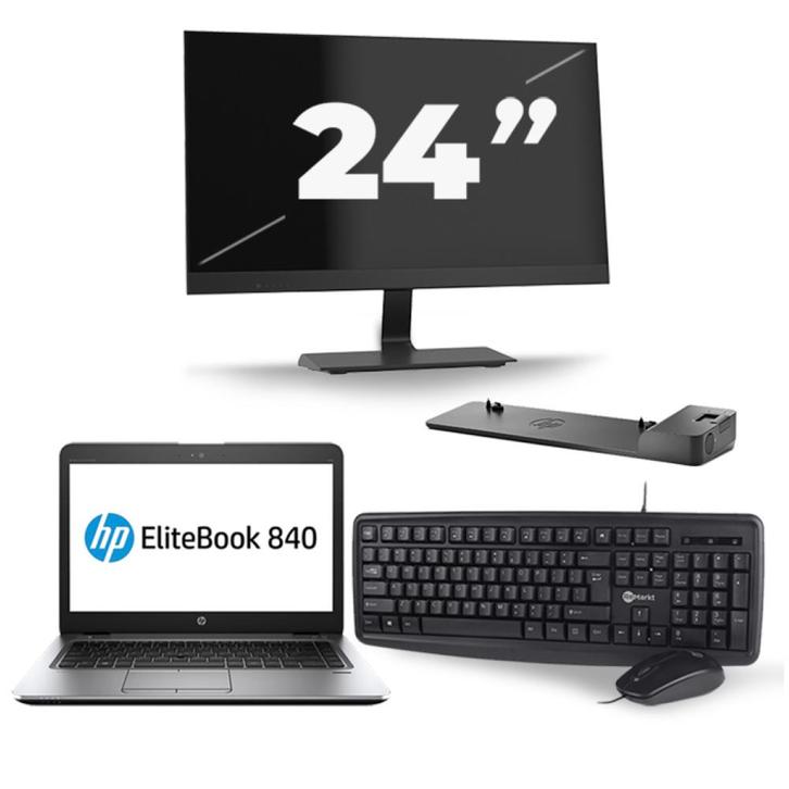 HP EliteBook 840 G3 - Intel Core i7-6e Generatie - 14 inch -, Computers en Software, Windows Laptops, Zo goed als nieuw, Verzenden