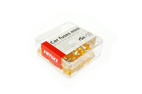 MINI Steekzekering 5A - Doos 50 stuks, Auto diversen, Auto-accessoires, Nieuw, Ophalen of Verzenden