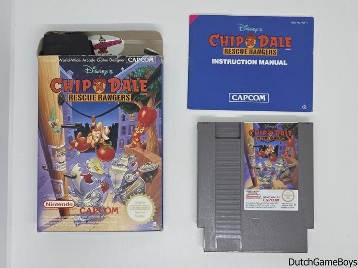 Nintendo Nes - Chip N Dales - Rescue Rangers - FRA, Spelcomputers en Games, Games | Nintendo NES, Gebruikt, Verzenden