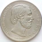 Nederland. 2½ Gulden 1861 Willem III - Zwaard SCHAARS, Postzegels en Munten