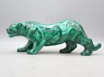Figuur - Art Deco leopard - Malachiet