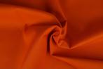 10 meter keperkatoen - Oranje, Overige materialen, 120 cm of meer, Oranje, Ophalen of Verzenden