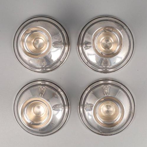 C. Bos & Zoon (Amsterdam 1994) - Kandelaar (4) - .925 zilver, Antiek en Kunst, Antiek | Goud en Zilver