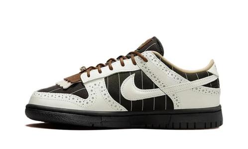 Nike Dunk Low LX Brogue Pinstripe (W), Kleding | Dames, Schoenen