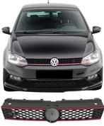 Grill | GTI - Look| Volkswagen Polo 2014- | zwart met rode b, Auto-onderdelen, Verzenden, Nieuw, Volkswagen