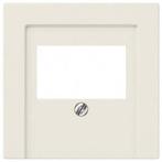 Jung Centraalplaat multimedia wit (creme) A569PLT, Nieuw, Stopcontact