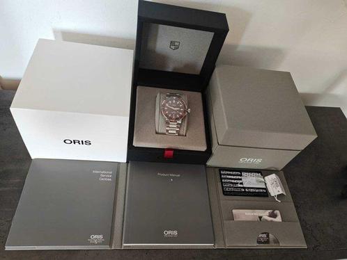 Oris - Aquis Date - 01 733 7730 4152-07 8 24 05PEB - Heren -, Sieraden, Tassen en Uiterlijk, Horloges | Heren