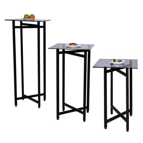 GGM Gastro | (3 stuks) Bijzettafel-/ koffietafelset - |, Zakelijke goederen, Horeca | Meubilair en Inrichting, Nieuw in verpakking