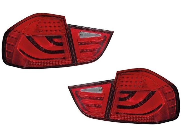 Achterlichten BMW E90 09-11 Tube LED Rood, Auto-onderdelen, Overige Auto-onderdelen, Ophalen of Verzenden