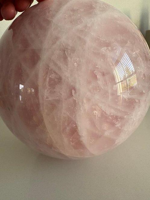 Rozekwarts Bol- 10000 g - (1), Verzamelen, Mineralen en Fossielen