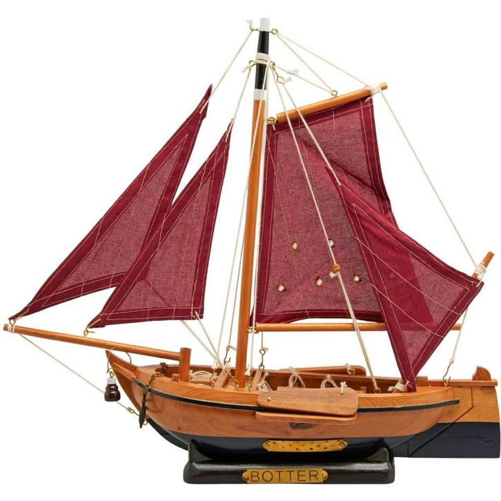 Botter Model 36cm, Hobby en Vrije tijd, Modelbouw | Boten en Schepen, Ophalen of Verzenden