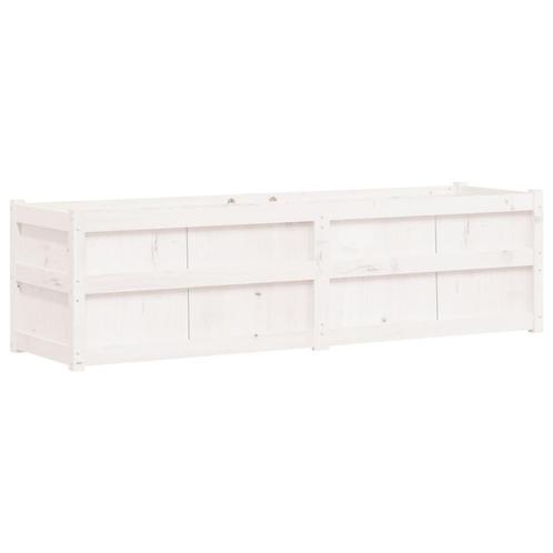 Plantenbak Wit 180cm - Stijlvolle Tuin, Slimme Koop!, Tuin en Terras, Bloembakken en Plantenbakken, 30 tot 60 cm, 100 cm of meer