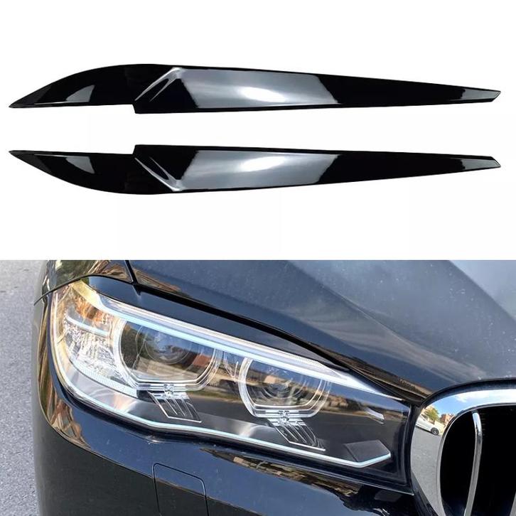 Koplampspoilers | BMW | X5 13-18 5d suv F15 / X6 14-19 5d su, Auto diversen, Tuning en Styling, Verzenden