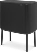 Brabantia Bo Touch Bin Prullenbak - 36 liter - Matt Black, Huis en Inrichting, Verzenden, Zo goed als nieuw