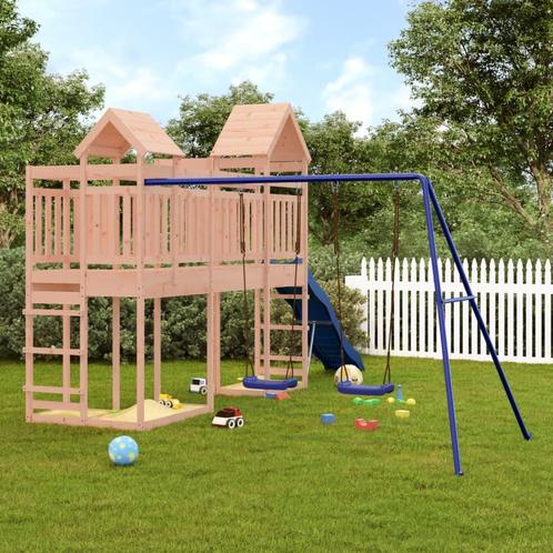 vidaXL Speelhuis massief douglashout, Kinderen en Baby's, Speelgoed | Buiten | Speeltoestellen, Nieuw, Verzenden
