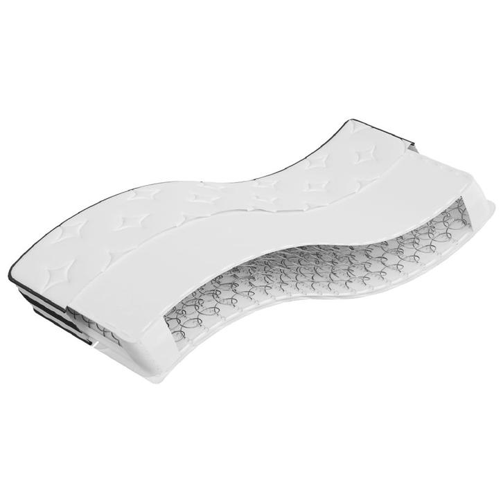 vidaXL Binnenveringmatras middelhard 90x190 cm Single Size, Huis en Inrichting, Slaapkamer | Matrassen en Bedbodems, Nieuw, Verzenden