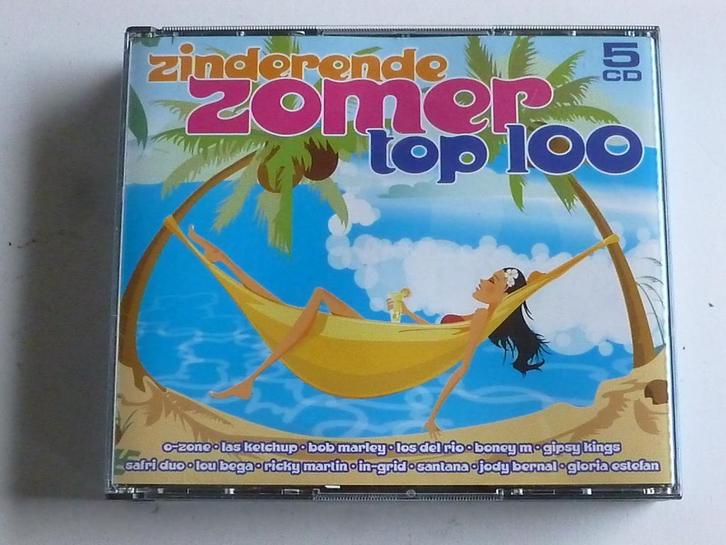 Zinderende Zomer Top 100 (5 CD), Cd's en Dvd's, Cd's | Verzamelalbums, Zo goed als nieuw, Verzenden