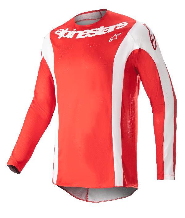 Alpinestars 2023 Techstar Arch volwassen cross shirt Rood /, Motoren, Kleding | Motorkleding, Verzenden