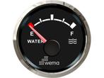Wema Silver series Tankmeter Water - NMEA2000 - Zwart, Ophalen of Verzenden, Nieuw