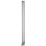 Designradiator Sapho Pilon Recht 12.2x180 cm 310W incl. 4, Ophalen of Verzenden, Nieuw, Chroom, Overige typen